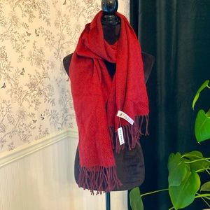 BRAND NEW Red Scarf.